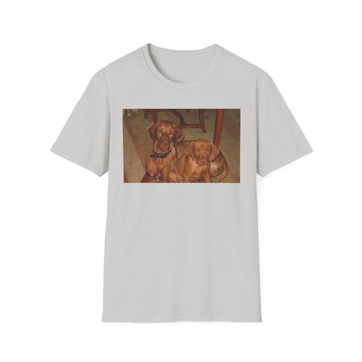 Vizsla Group Laying Dog Lover Unisex Softstyle T-Shirt, Cute Pet Tee, Animal Lover Gift, Casual Wear, Everyday Comfort