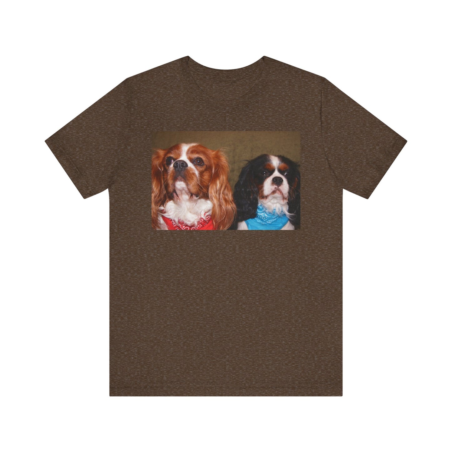 Cavalier King Charles Spaniel Group Cute Dog Lovers Tee, Unisex Jersey Shirt, Pet Parent Gift, Animal Lover Fashion, Casual Dog Graphic Tee