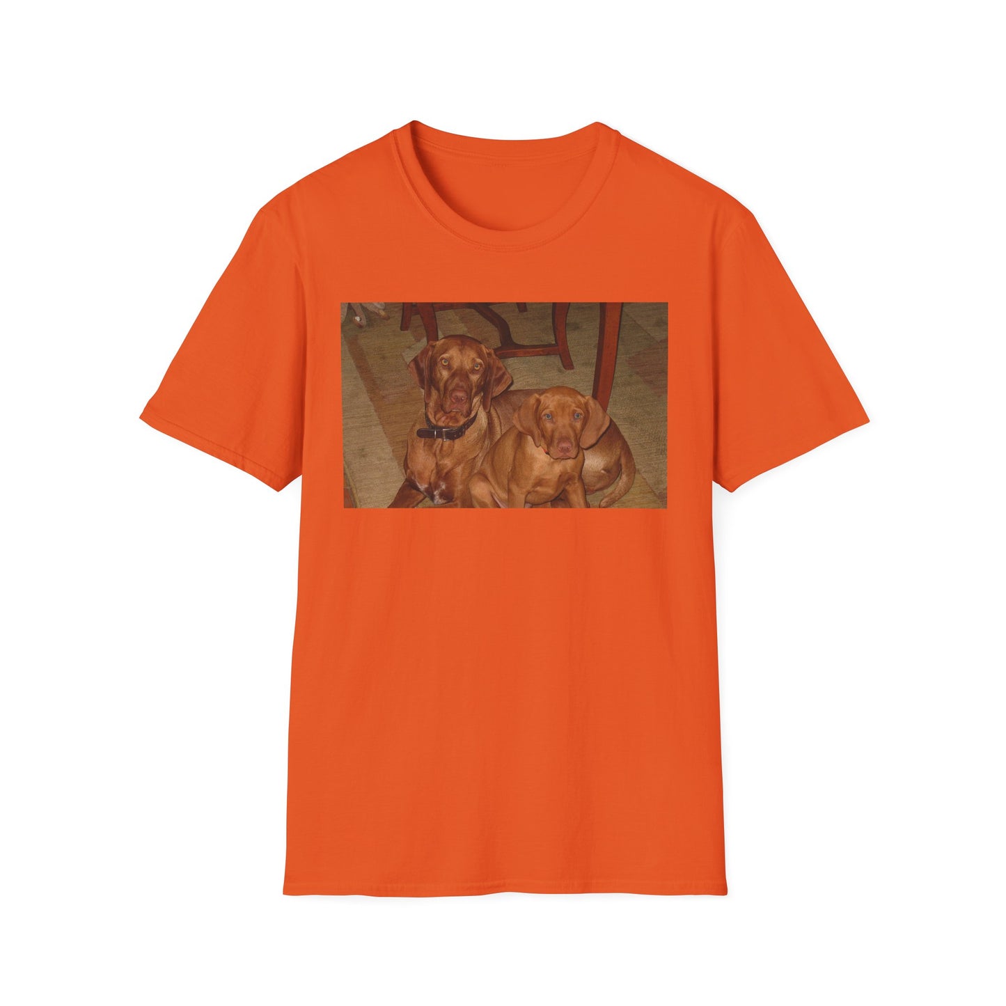 Vizsla Group Laying Dog Lover Unisex Softstyle T-Shirt, Cute Pet Tee, Animal Lover Gift, Casual Wear, Everyday Comfort