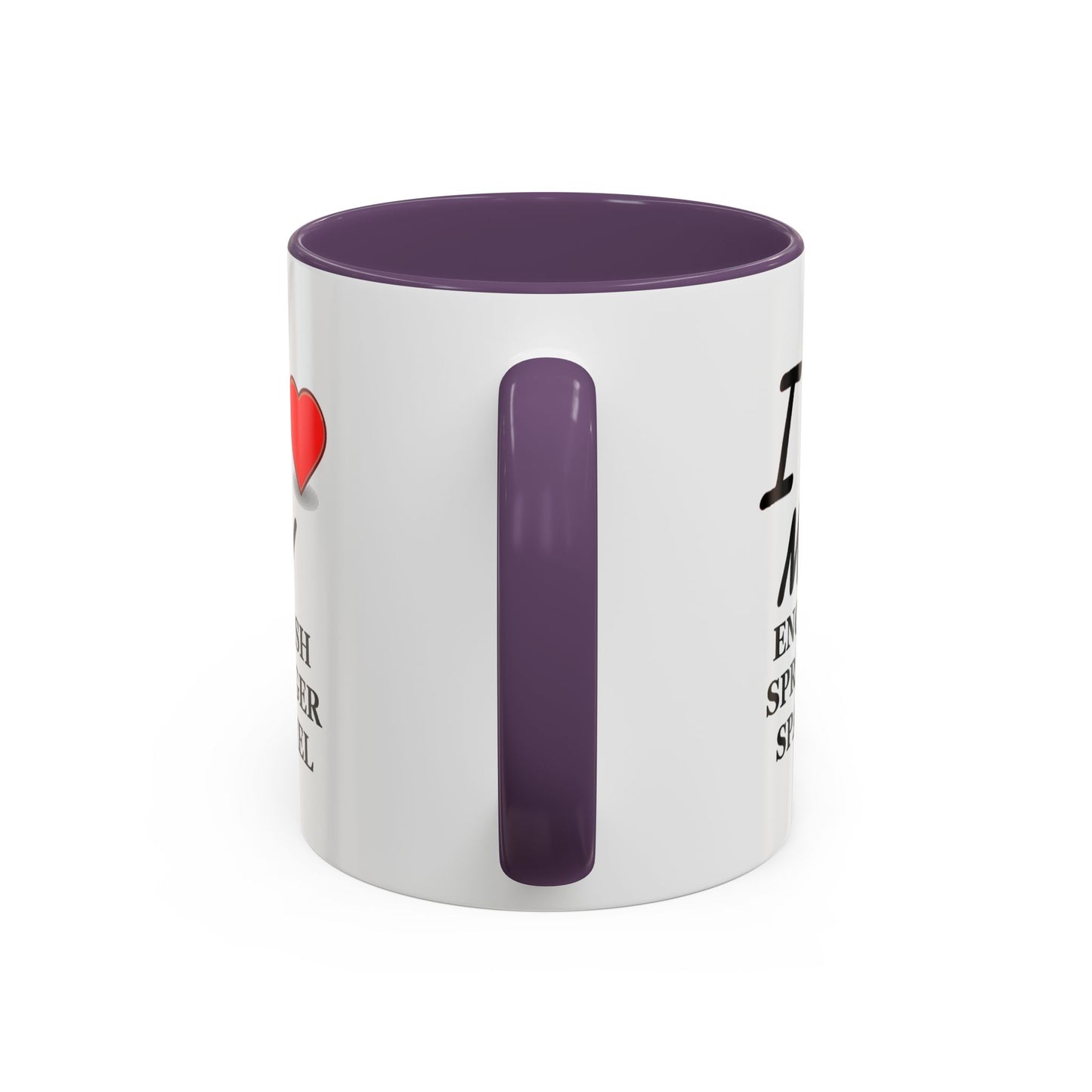 I Love My English Springer Spaniel Accent Coffee Mug - Perfect for Dog Lovers, Pet Gifts, Home Decor, Unique Mug, Holiday Gift