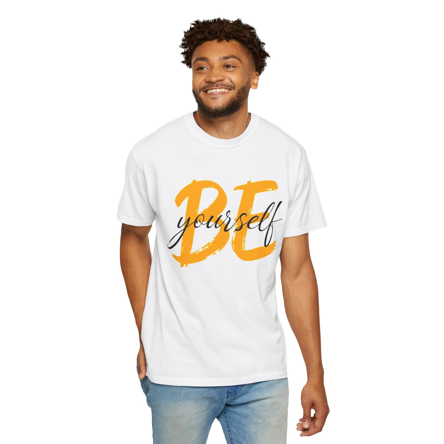 "Be Yourself" Design Inspirational Unisex T-Shirt