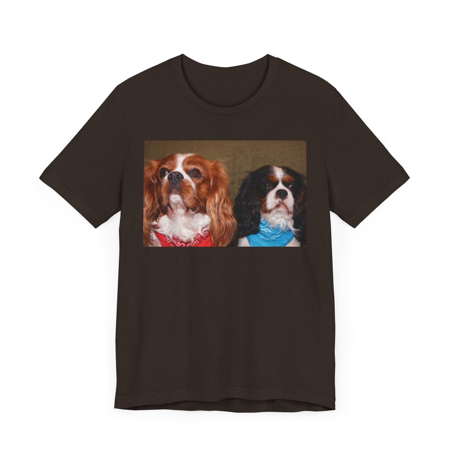 Cavalier King Charles Spaniel Group Cute Dog Lovers Tee, Unisex Jersey Shirt, Pet Parent Gift, Animal Lover Fashion, Casual Dog Graphic Tee