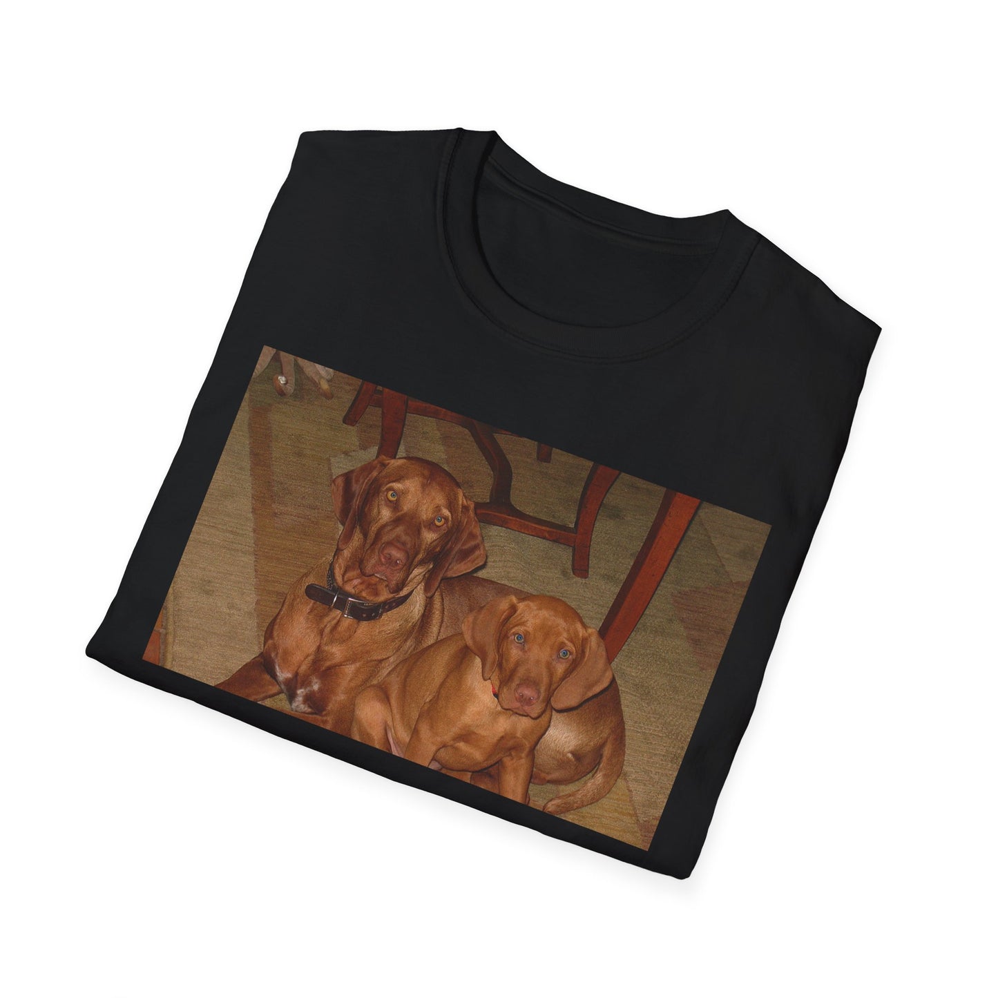 Vizsla Group Laying Dog Lover Unisex Softstyle T-Shirt, Cute Pet Tee, Animal Lover Gift, Casual Wear, Everyday Comfort