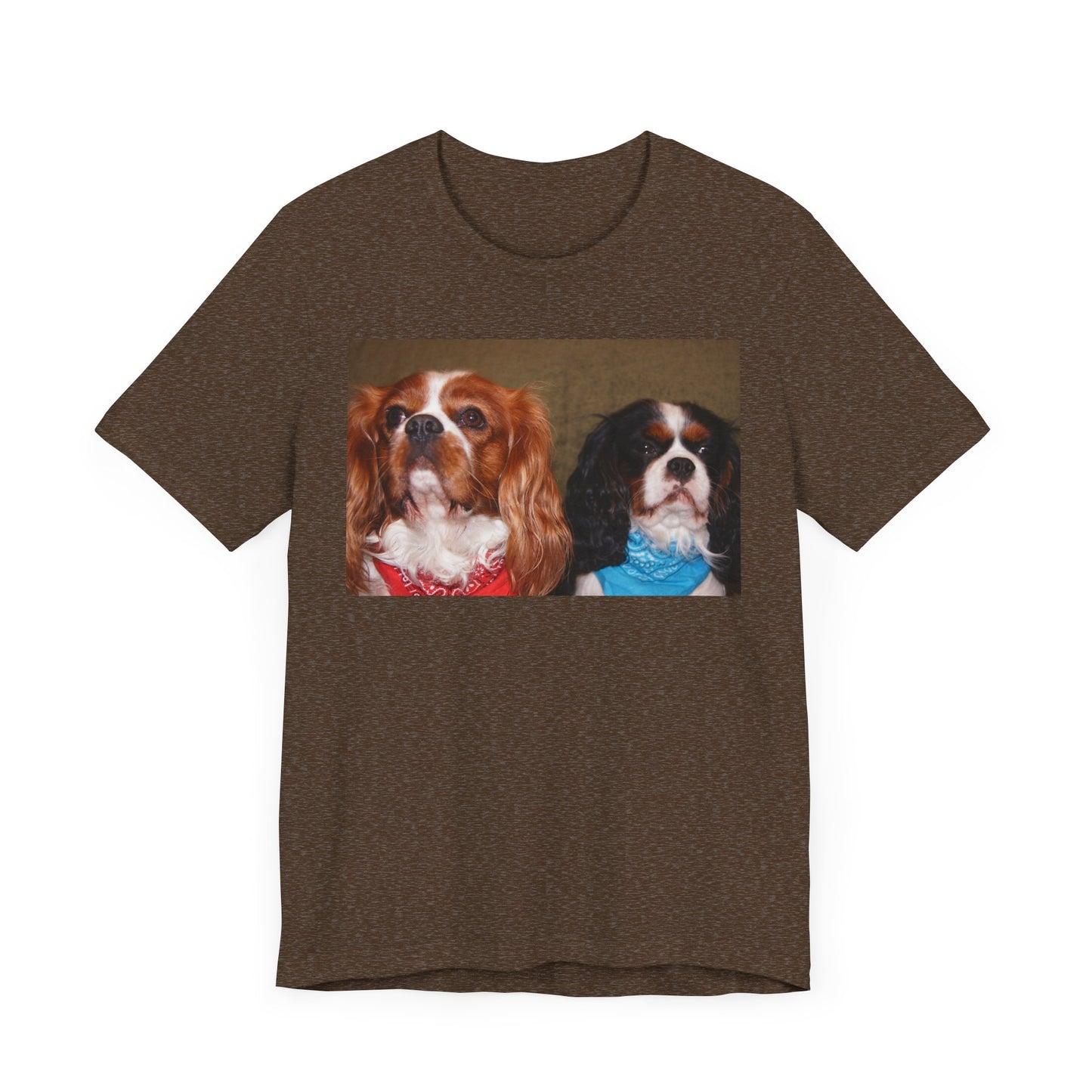 Cavalier King Charles Spaniel Group Cute Dog Lovers Tee, Unisex Jersey Shirt, Pet Parent Gift, Animal Lover Fashion, Casual Dog Graphic Tee