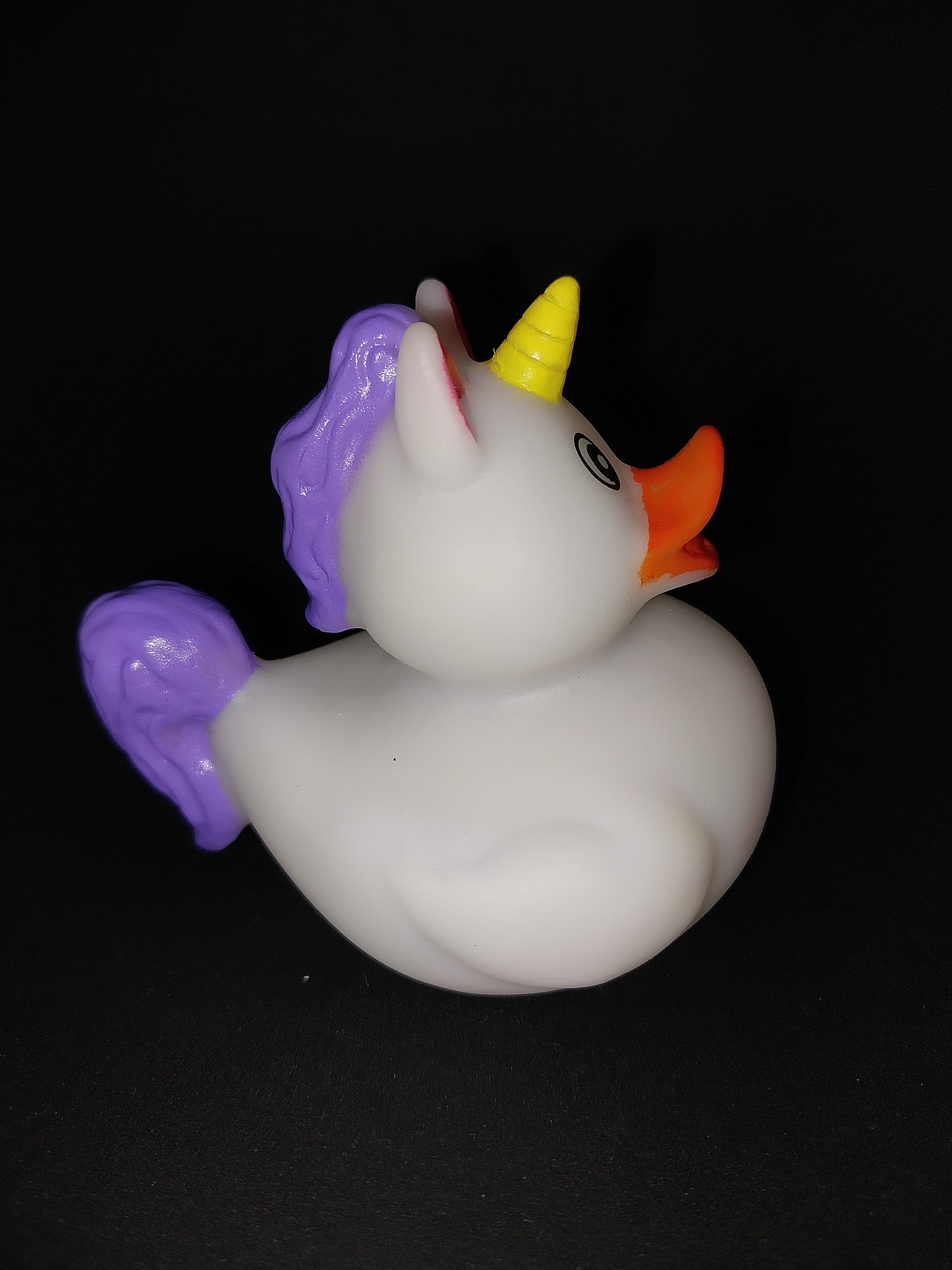 Purple Unicorn Rubber Duck