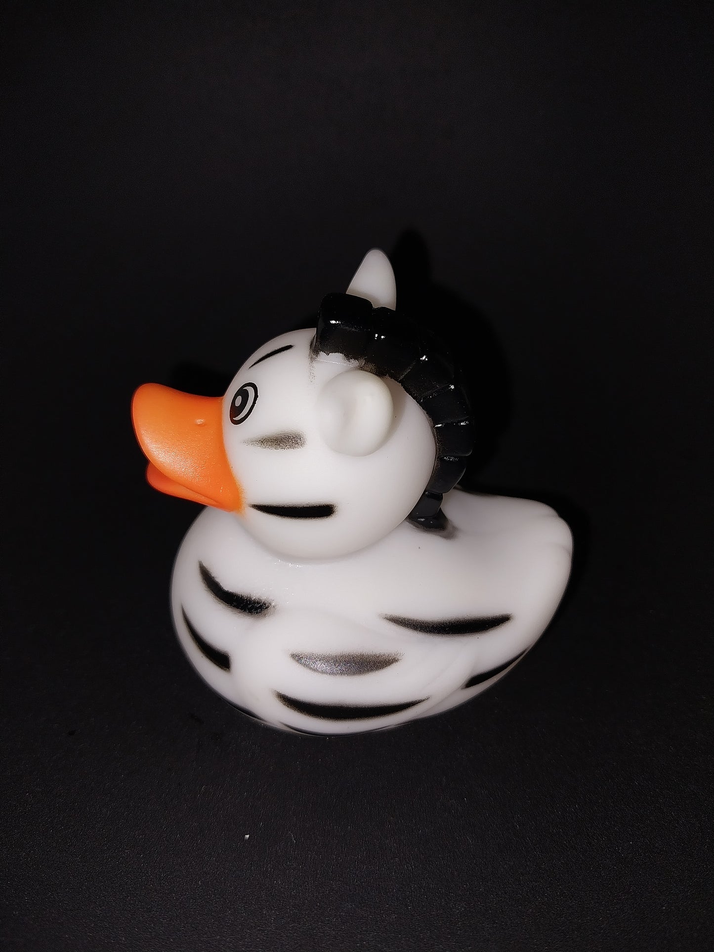 Zebra Rubber Duck