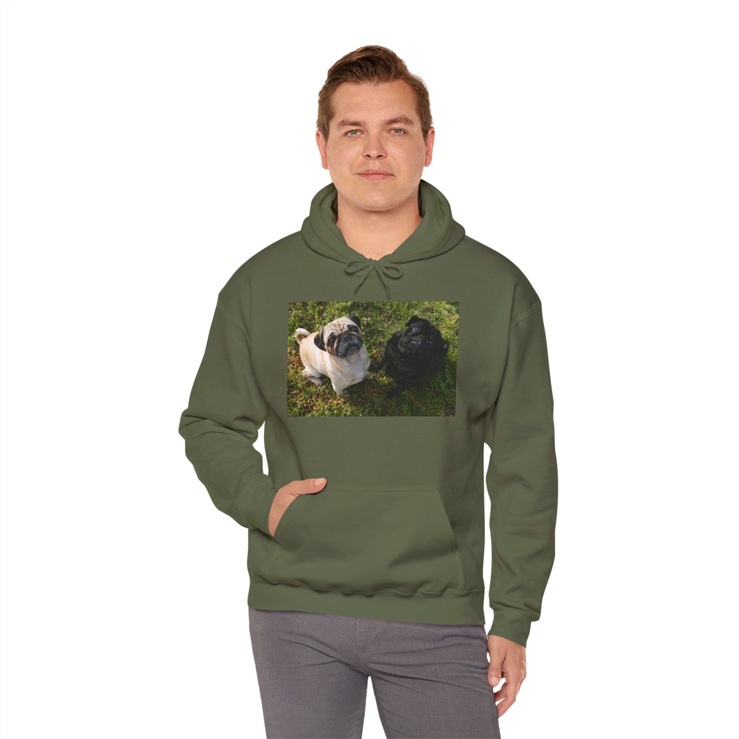 Pug Group Cute Dog Hoodie, Unisex Sweatshirt, Pet Lover Gift, Cozy Apparel, Animal Lover Hoodie, Animal Sweatshirt, Pet Owner Clothing, Dog Mom Gift