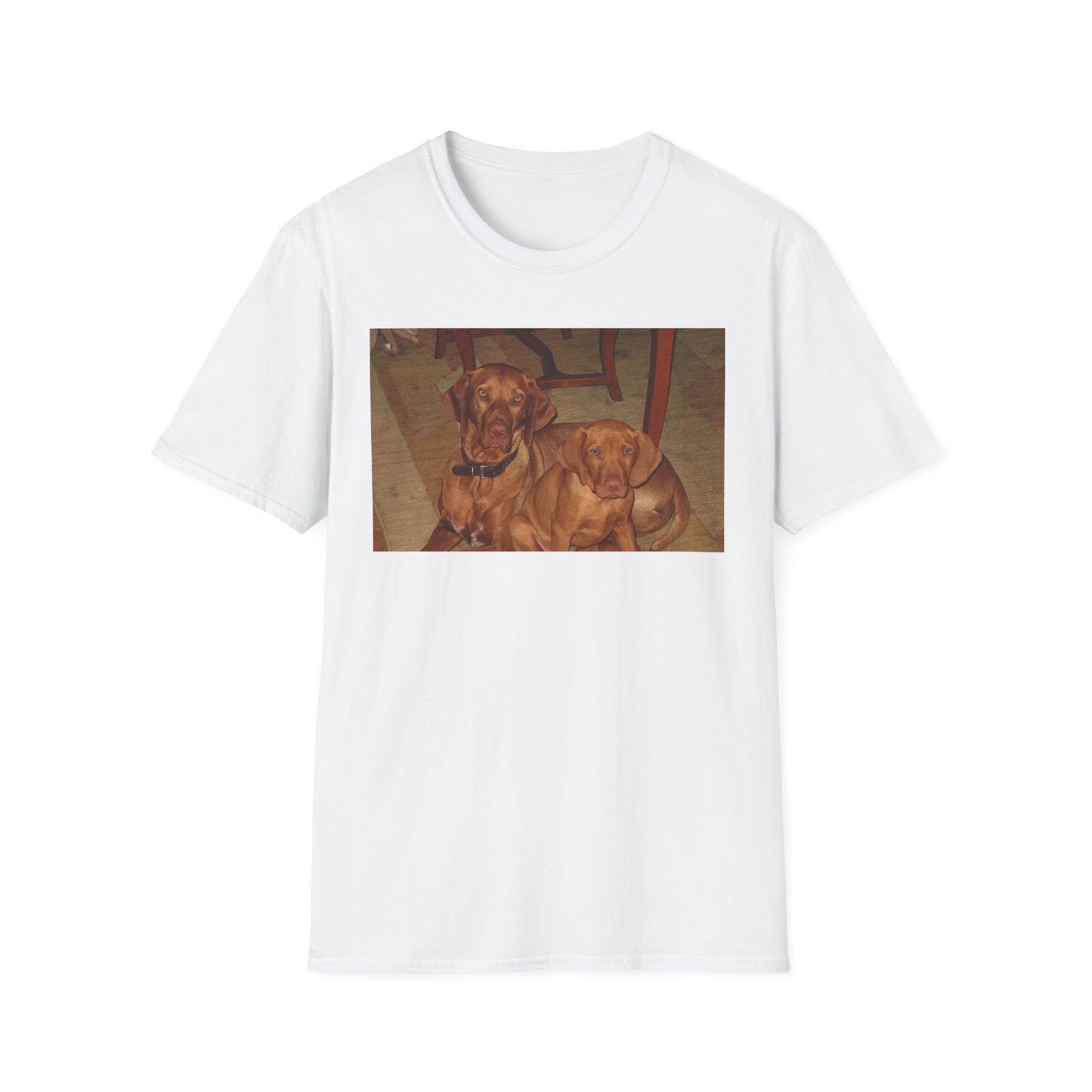 Vizsla Group Laying Dog Lover Unisex Softstyle T-Shirt, Cute Pet Tee, Animal Lover Gift, Casual Wear, Everyday Comfort