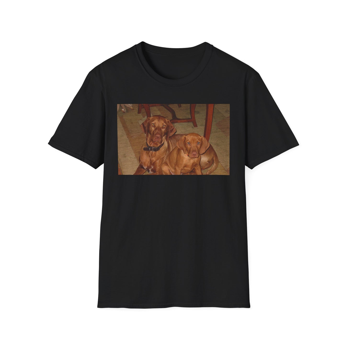 Vizsla Group Laying Dog Lover Unisex Softstyle T-Shirt, Cute Pet Tee, Animal Lover Gift, Casual Wear, Everyday Comfort