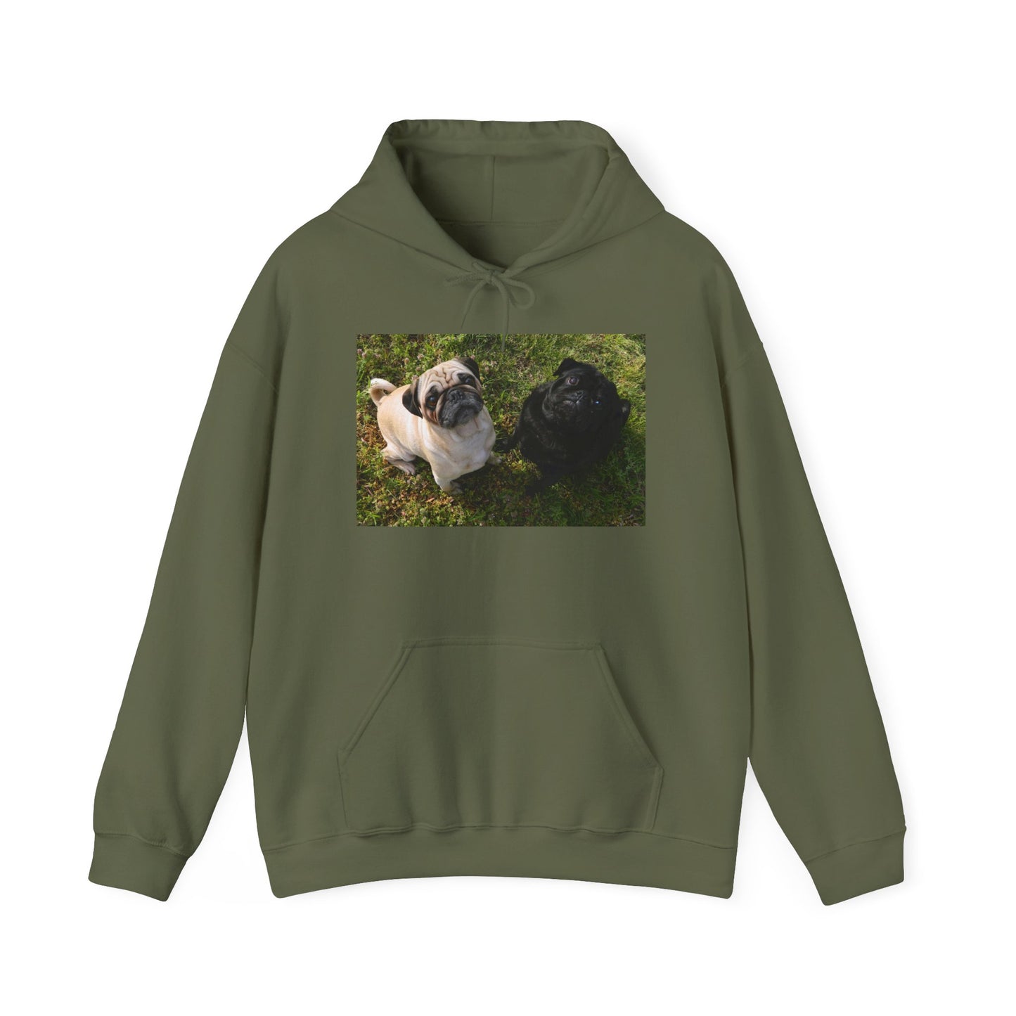 Pug Group Cute Dog Hoodie, Unisex Sweatshirt, Pet Lover Gift, Cozy Apparel, Animal Lover Hoodie, Animal Sweatshirt, Pet Owner Clothing, Dog Mom Gift