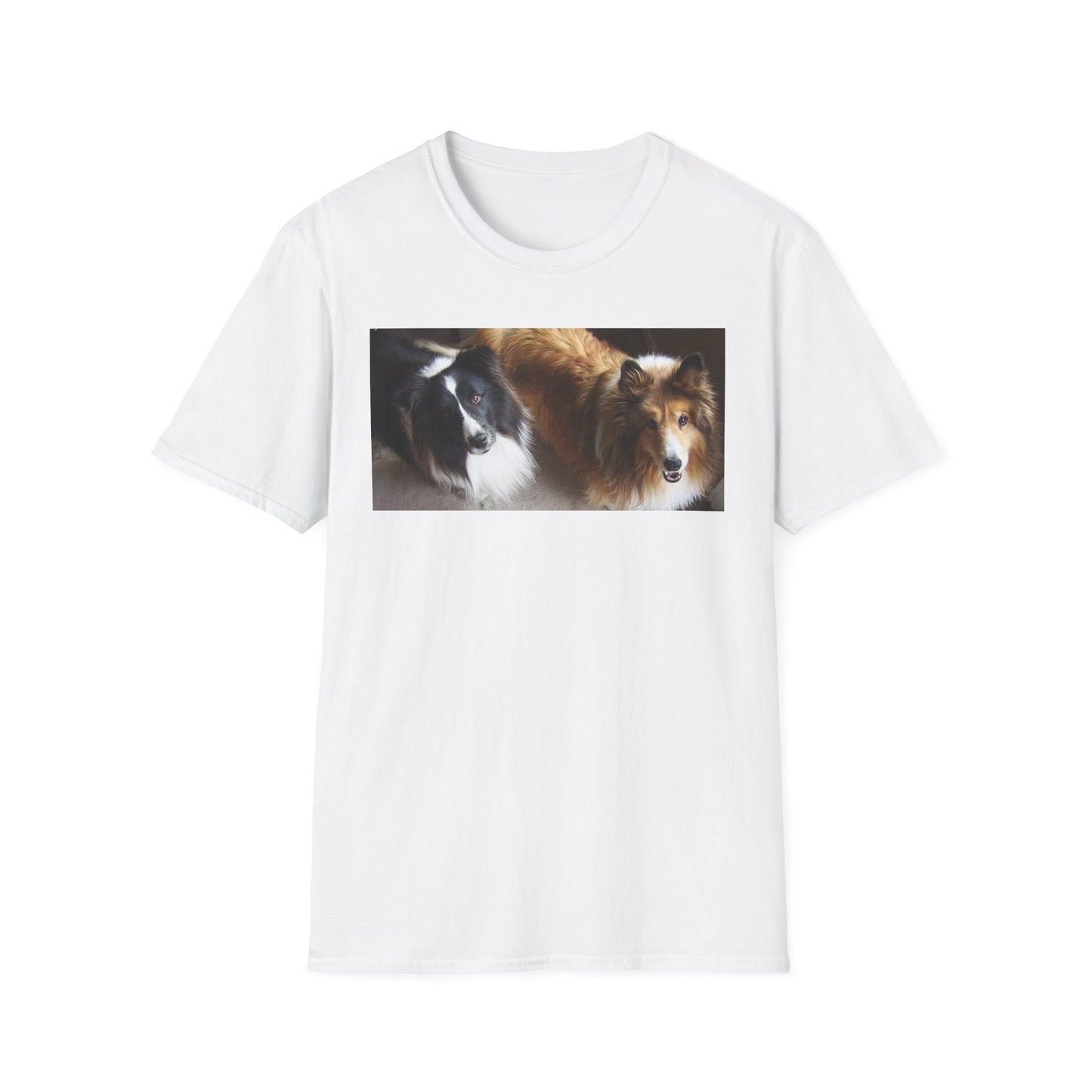 Shetland Sheepdog Group Cute Dog Lovers Unisex T-Shirt, Pet Owner Gift, Animal Lover Apparel, Casual Wear, Birthday and Holiday Gift