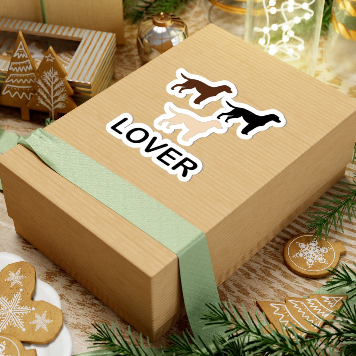 Labrador Retriever Dog Lover Kiss-Cut Stickers - Perfect for Pet Enthusiasts