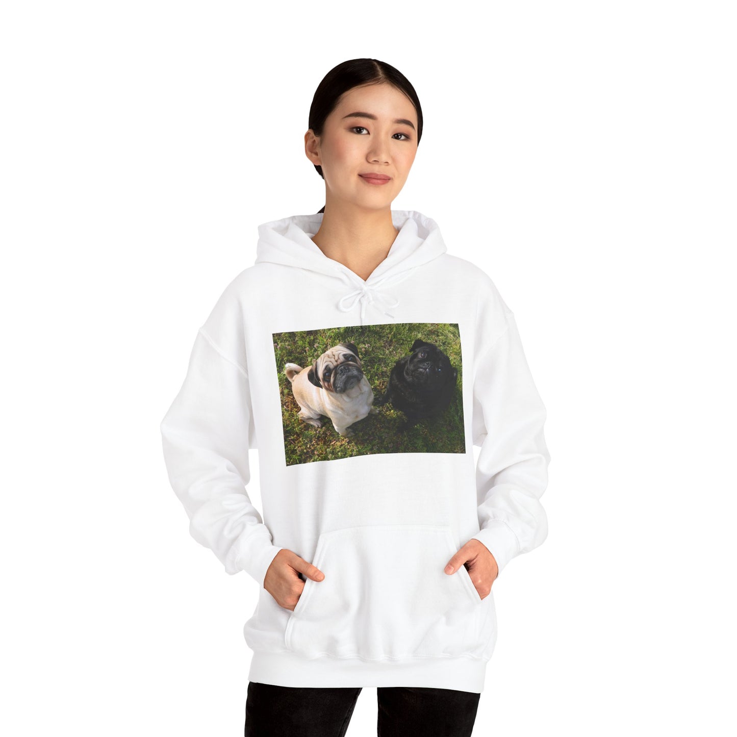 Pug Group Cute Dog Hoodie, Unisex Sweatshirt, Pet Lover Gift, Cozy Apparel, Animal Lover Hoodie, Animal Sweatshirt, Pet Owner Clothing, Dog Mom Gift