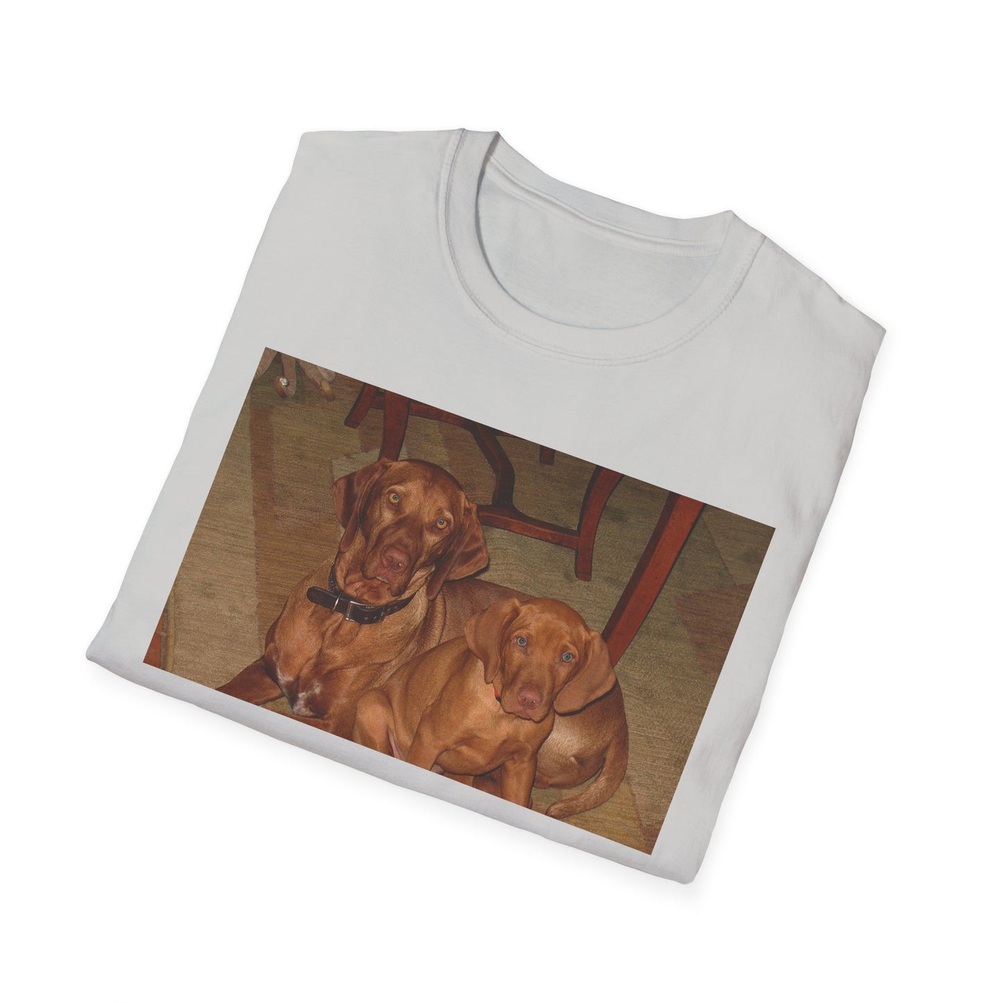 Vizsla Group Laying Dog Lover Unisex Softstyle T-Shirt, Cute Pet Tee, Animal Lover Gift, Casual Wear, Everyday Comfort