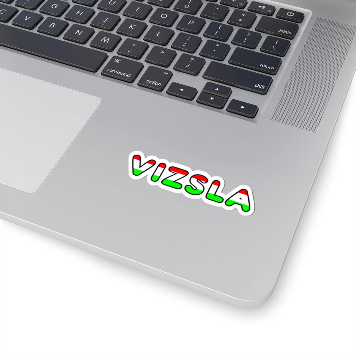 Vizsla Hungary Flag In Name Kiss-Cut Stickers | Fun Dog Lover Decals, Great for Laptops, Water Bottles, Journals, Pet Lovers' Gifts, Home Decor