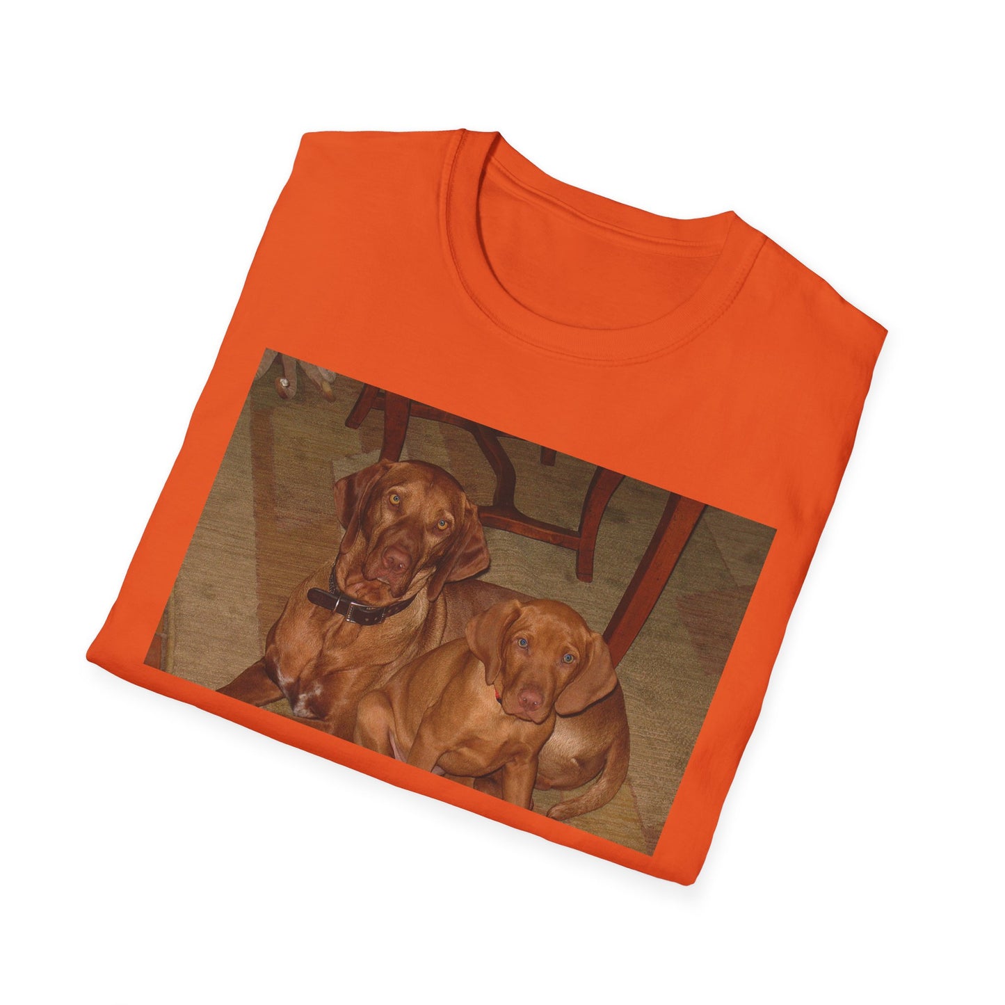 Vizsla Group Laying Dog Lover Unisex Softstyle T-Shirt, Cute Pet Tee, Animal Lover Gift, Casual Wear, Everyday Comfort