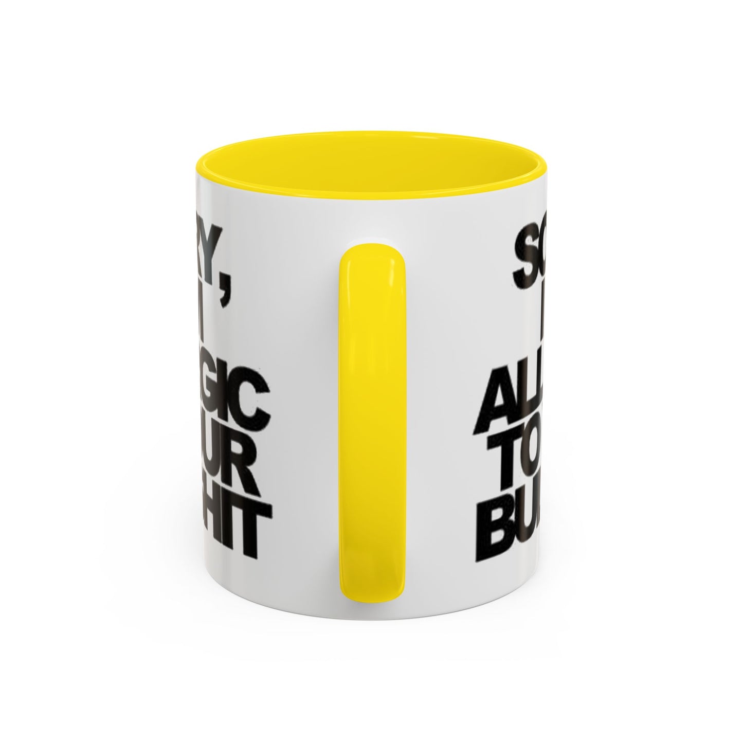 Sassy Coffee Mug: Sorry, I'm Allergic to Your Bullshit - Funny Gift for Friends, Family, Coffee Lovers, Humor Decor, 11 & 15oz Options