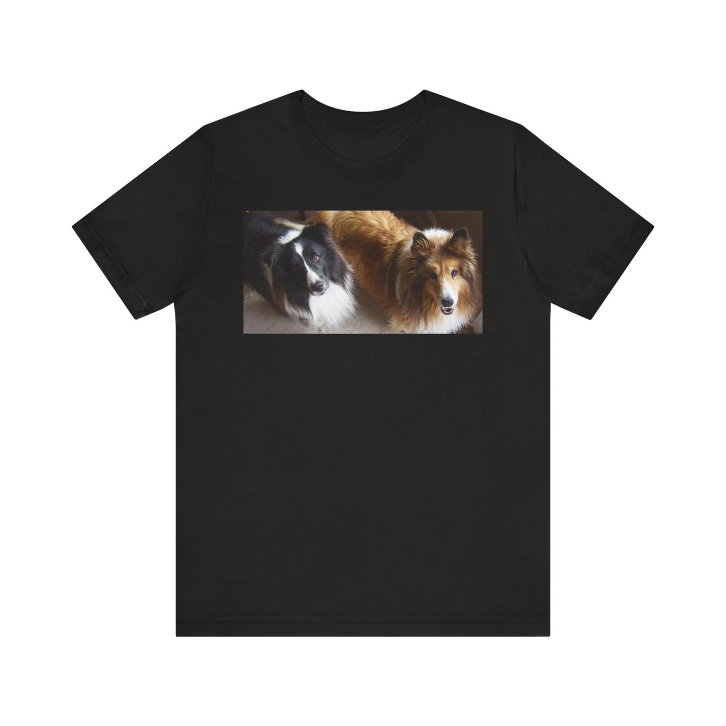 Shetland Sheepdog Group Unisex Dog Lovers Tee with Cute Pets Design - Perfect Gift for Animal Lovers, Casual Wear, Dog Owners, Gift for Him/Her, Everyday Comfort