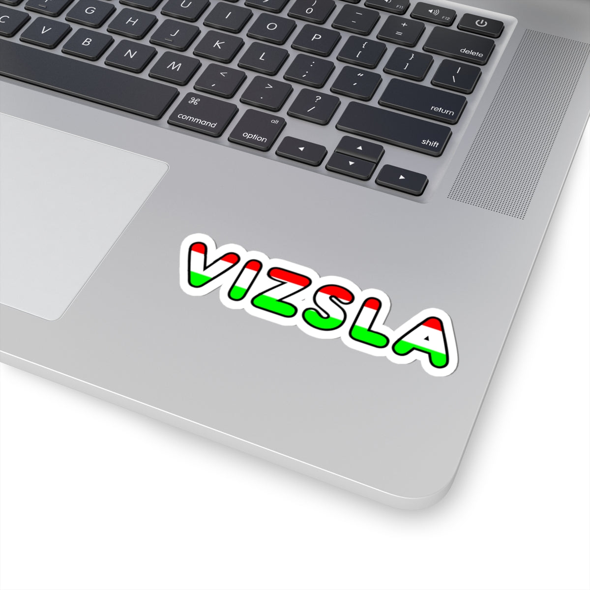 Vizsla Hungary Flag In Name Kiss-Cut Stickers | Fun Dog Lover Decals, Great for Laptops, Water Bottles, Journals, Pet Lovers' Gifts, Home Decor