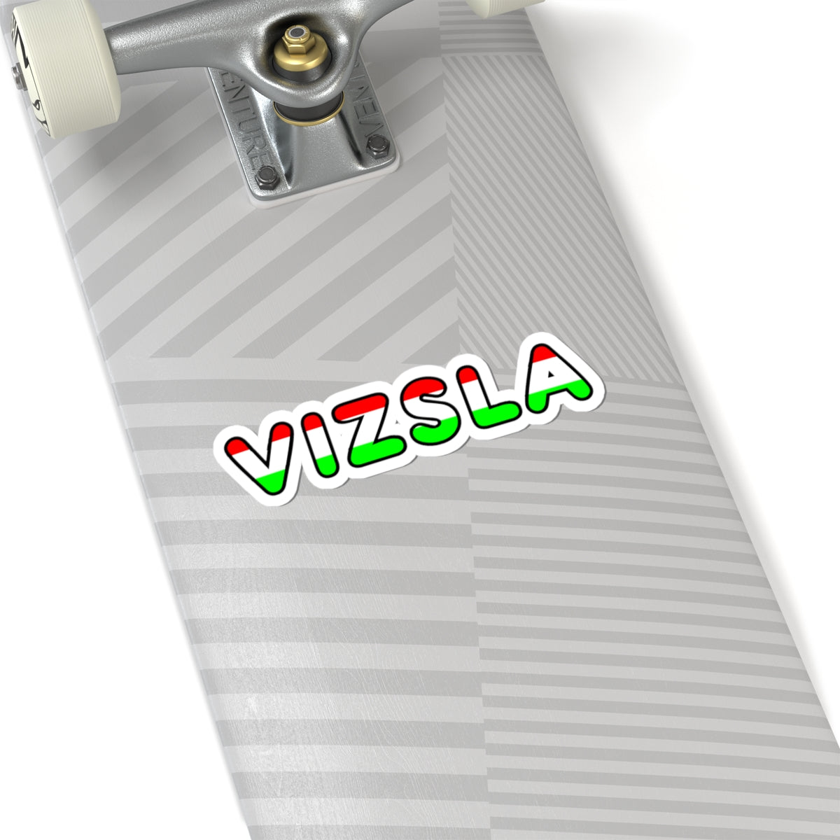 Vizsla Hungary Flag In Name Kiss-Cut Stickers | Fun Dog Lover Decals, Great for Laptops, Water Bottles, Journals, Pet Lovers' Gifts, Home Decor