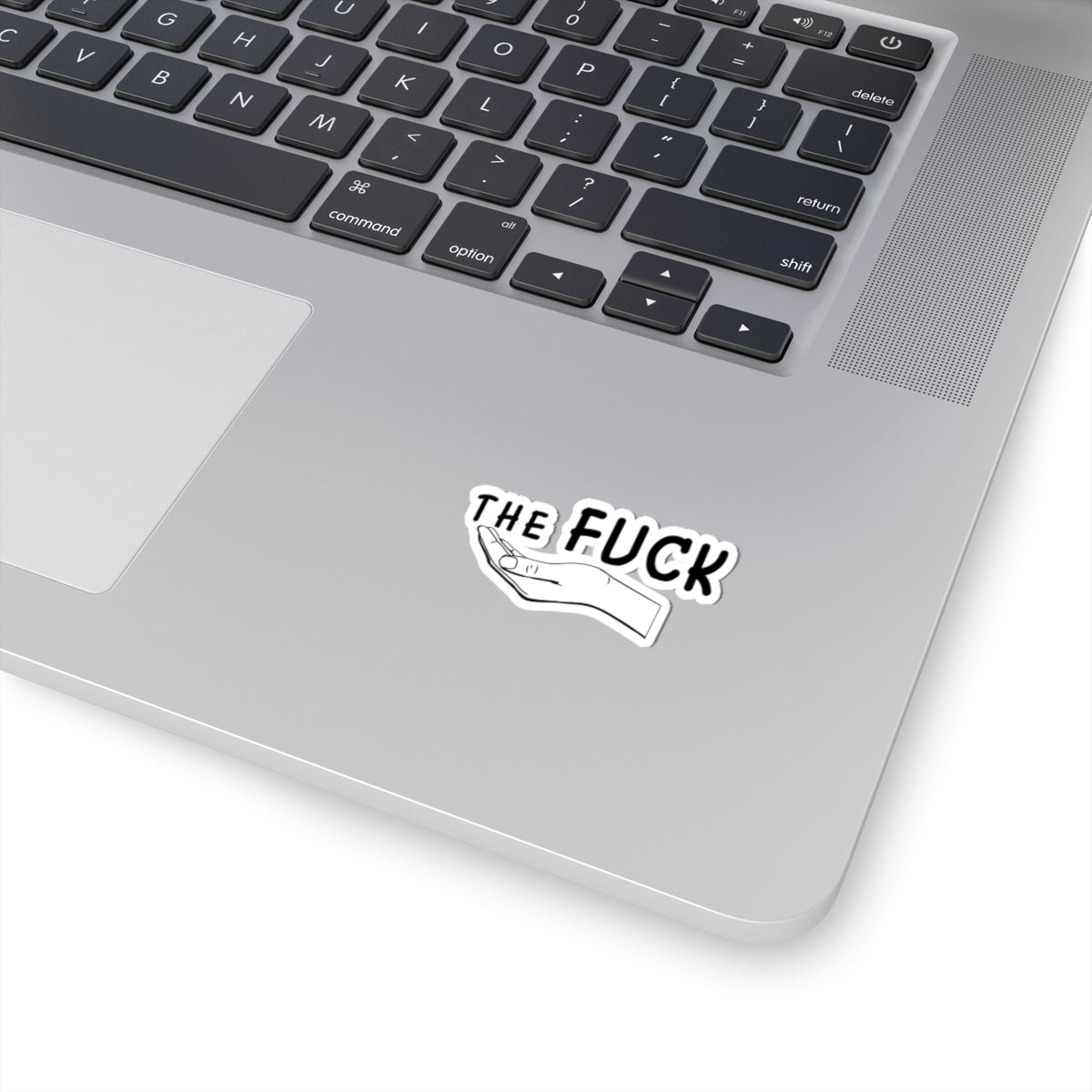 Hold The Fuck Up Bold Statement Kiss-Cut Stickers - Perfect for Laptops, Water Bottles, Journals, Car Decor, Unique Gift Idea