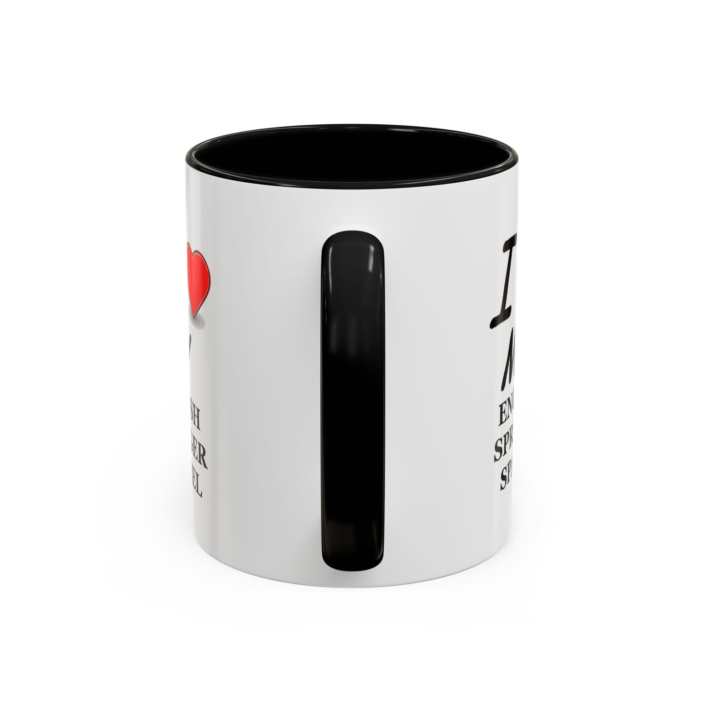 I Love My English Springer Spaniel Accent Coffee Mug - Perfect for Dog Lovers, Pet Gifts, Home Decor, Unique Mug, Holiday Gift
