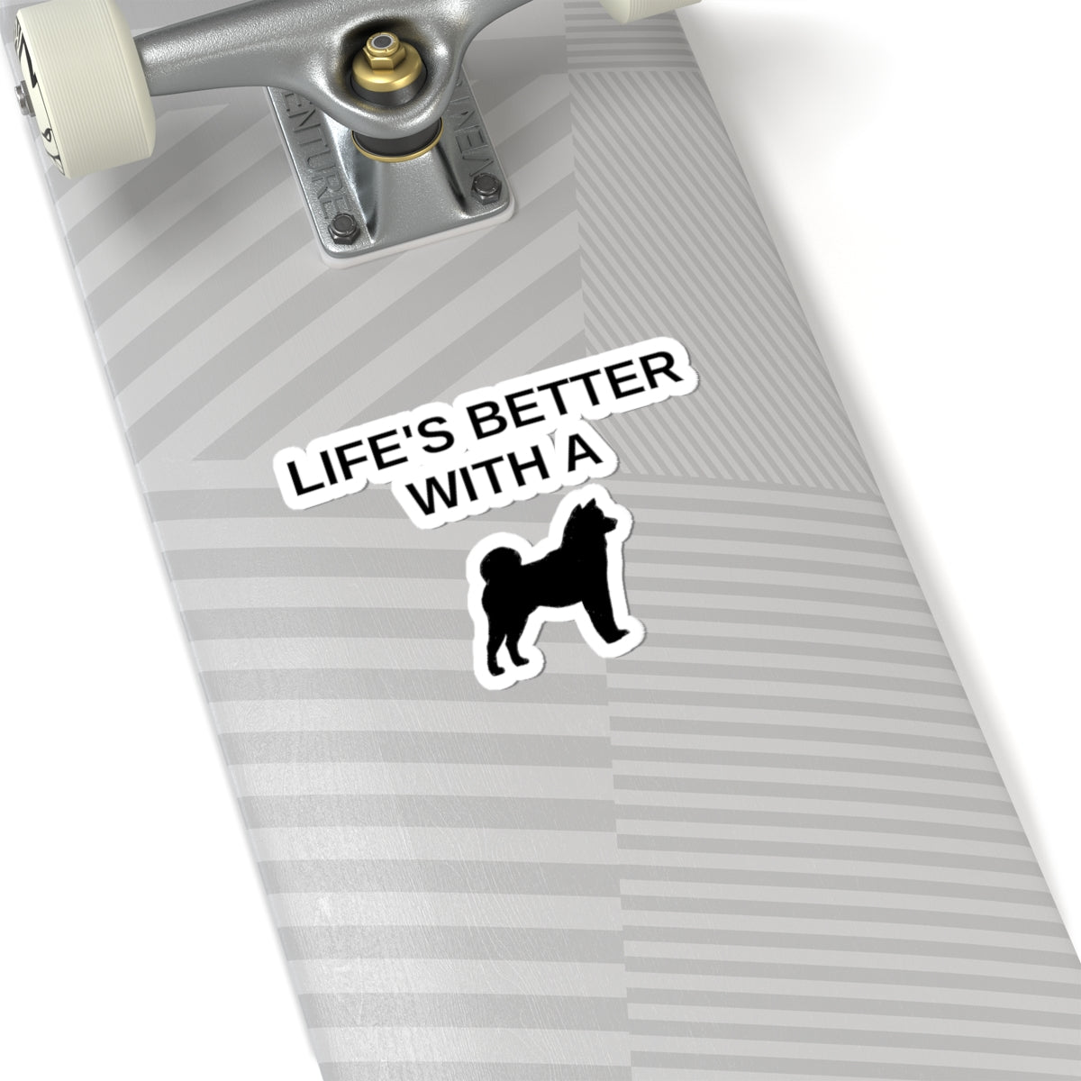 Shiba Inu Dog Lover Kiss-Cut Stickers, Cute Pet Decor, Laptop Stickers, Life's Better With A Dog, Dog-Themed Gifts, Fun Dog Reminders