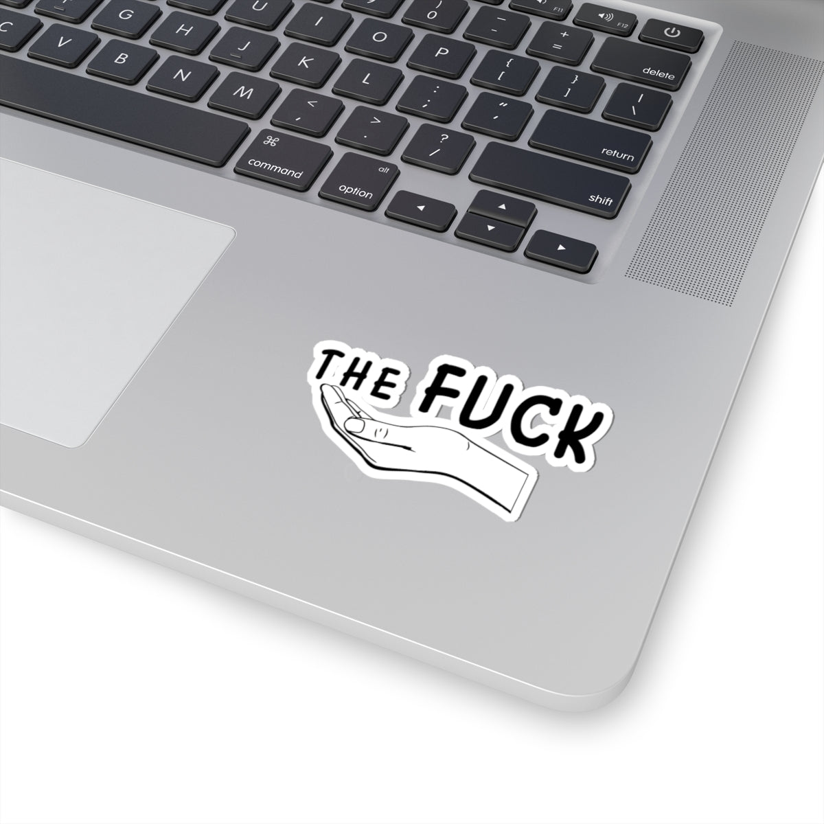 Hold The Fuck Up Bold Statement Kiss-Cut Stickers - Perfect for Laptops, Water Bottles, Journals, Car Decor, Unique Gift Idea