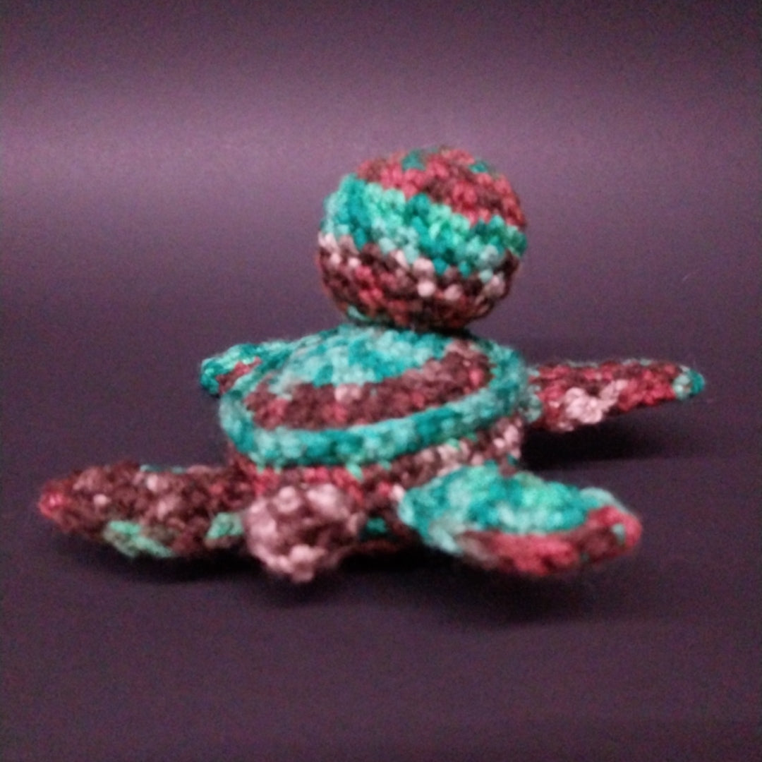 Turquoise and brown Turtle