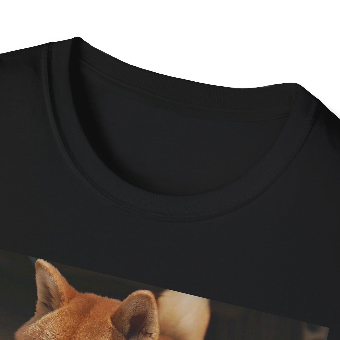 Cute Shiba Inu Unisex Softstyle T-Shirt, Pet Lover Gift, Animal Lover Tee, Casual Wear, Summer Style