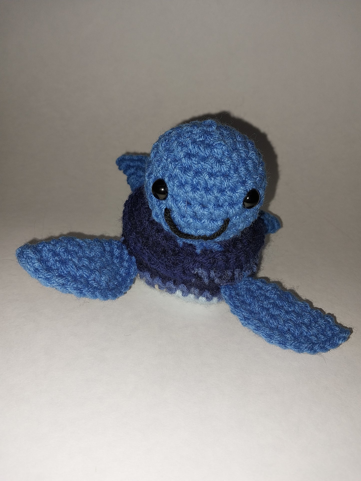 Blue sea turtle