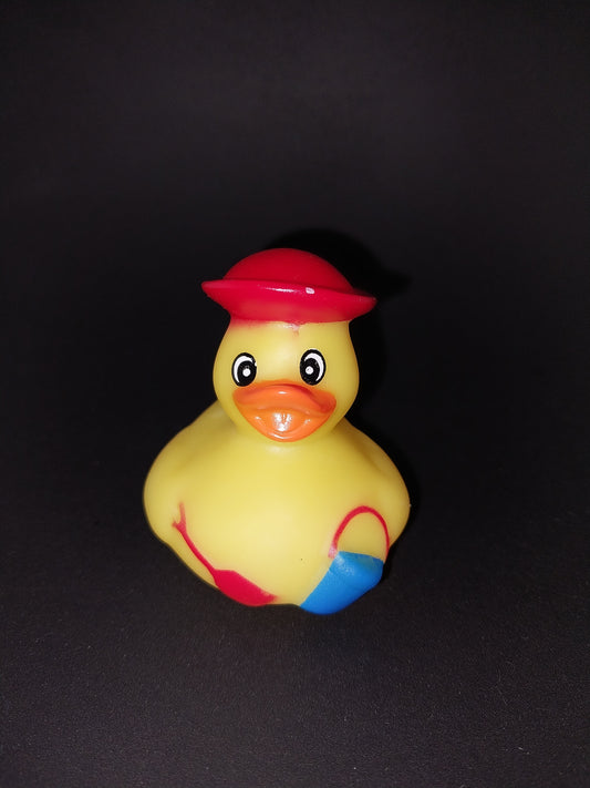 Day At The Beach Rubber Duck