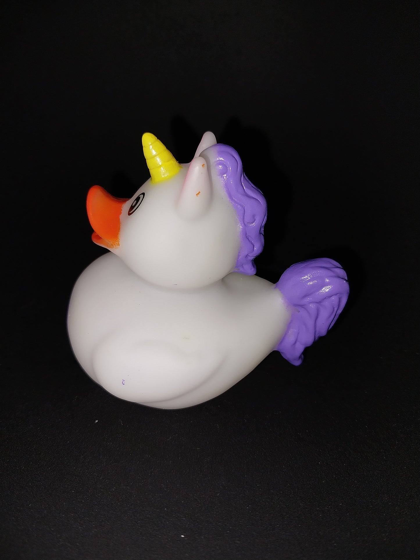 Purple Unicorn Rubber Duck