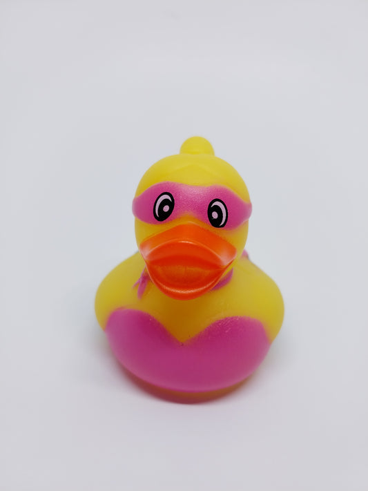 Pink Superduck Rubber Duck