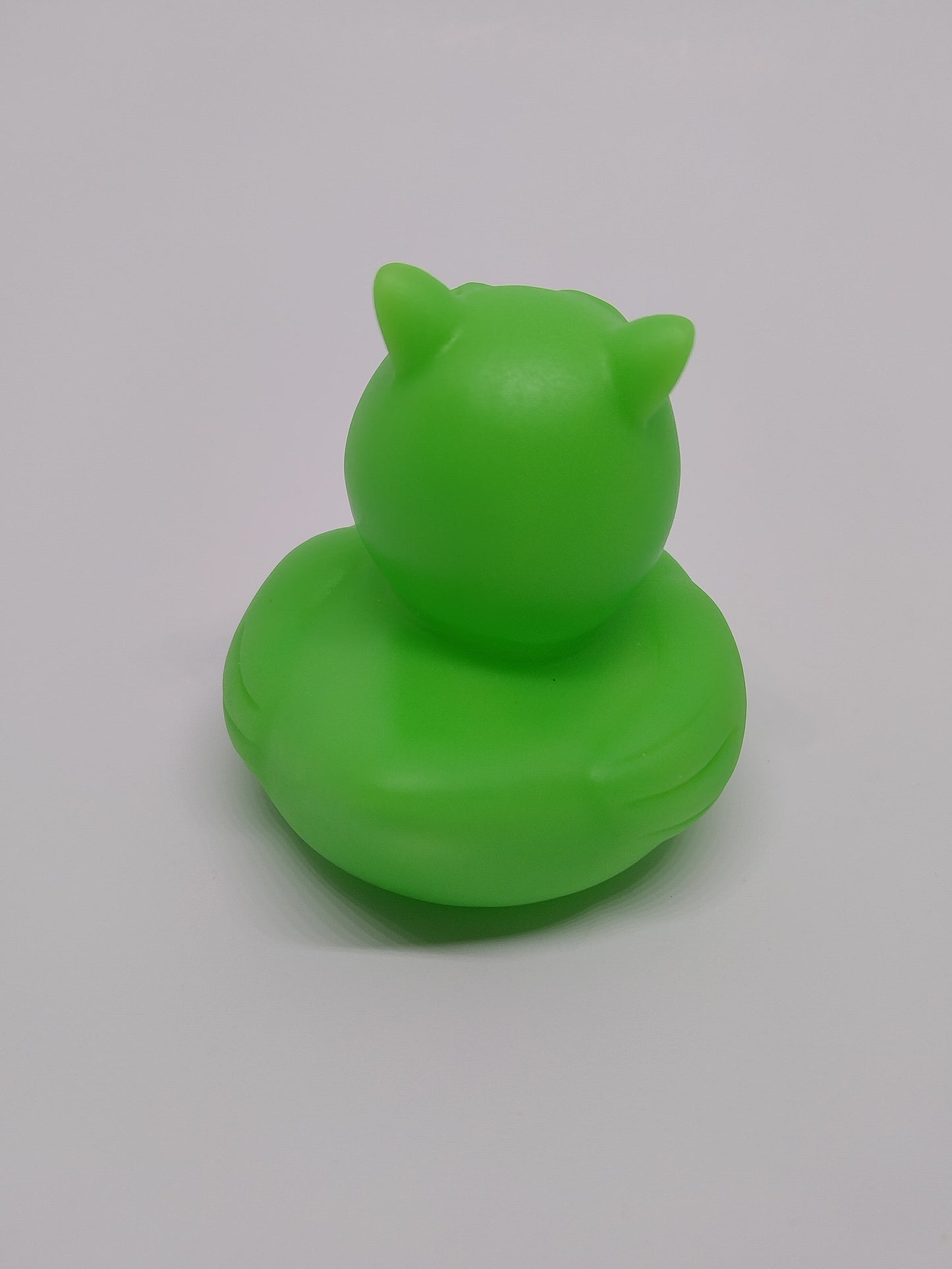 Green Owl Rubber Duck
