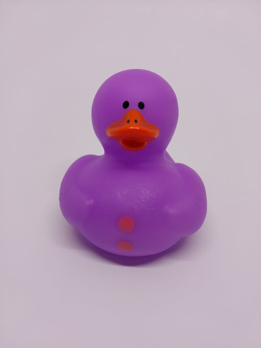 Purple Rubber Duck