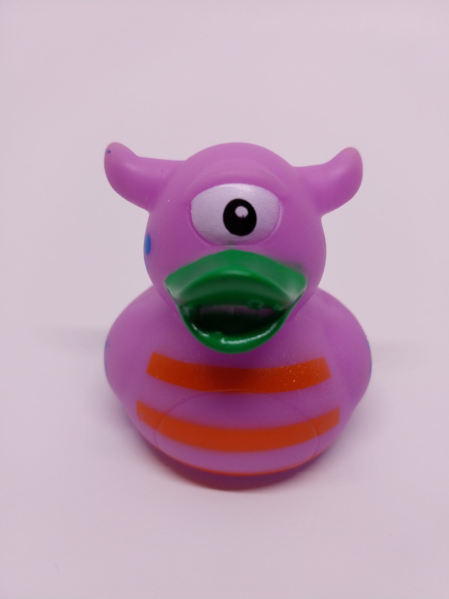 Purple Monster Cyclops Rubber Duck