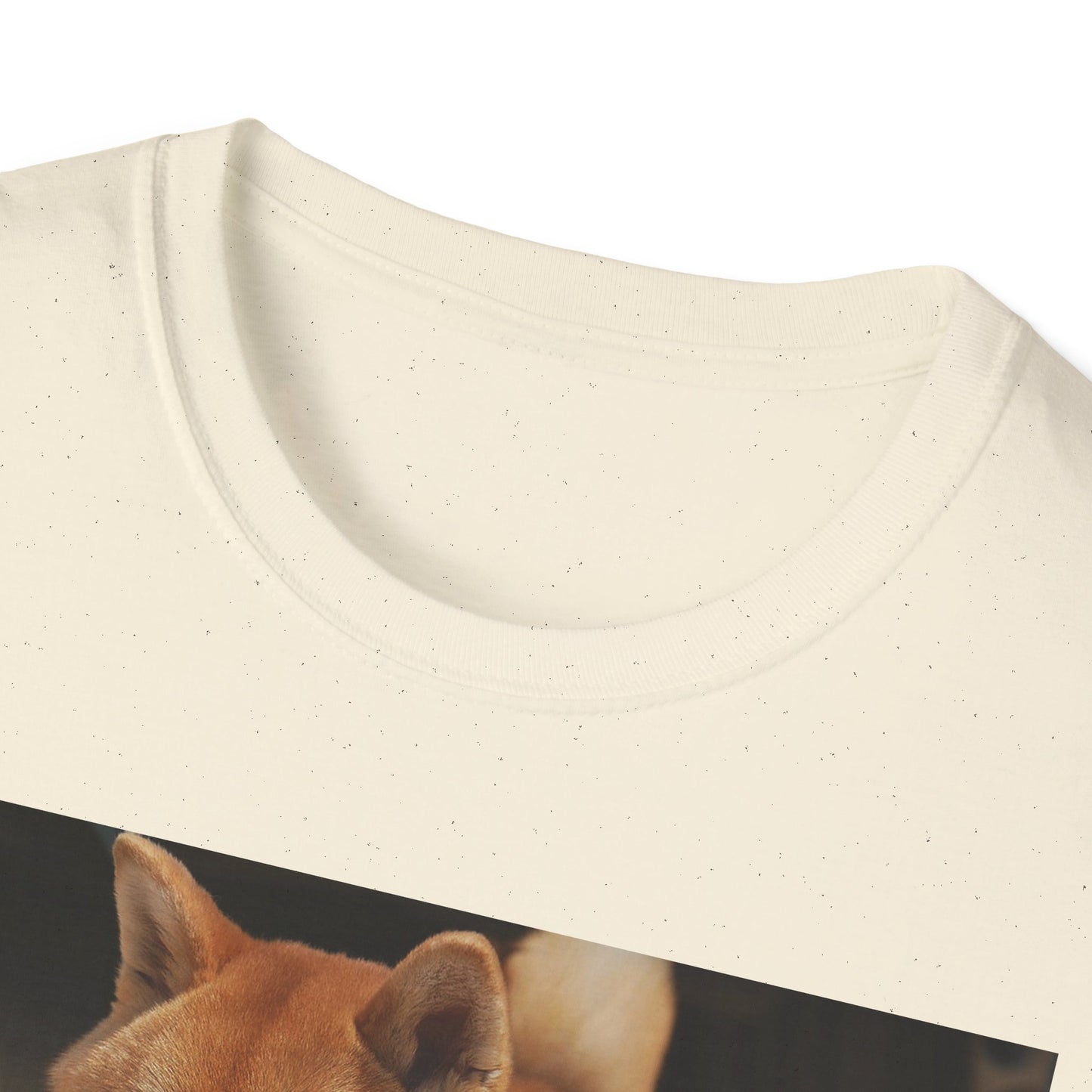 Cute Shiba Inu Unisex Softstyle T-Shirt, Pet Lover Gift, Animal Lover Tee, Casual Wear, Summer Style