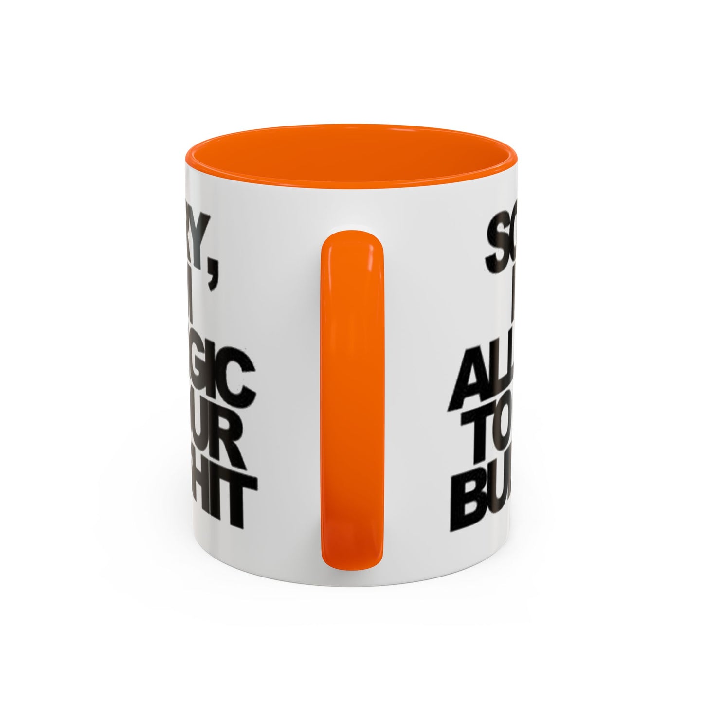 Sassy Coffee Mug: Sorry, I'm Allergic to Your Bullshit - Funny Gift for Friends, Family, Coffee Lovers, Humor Decor, 11 & 15oz Options