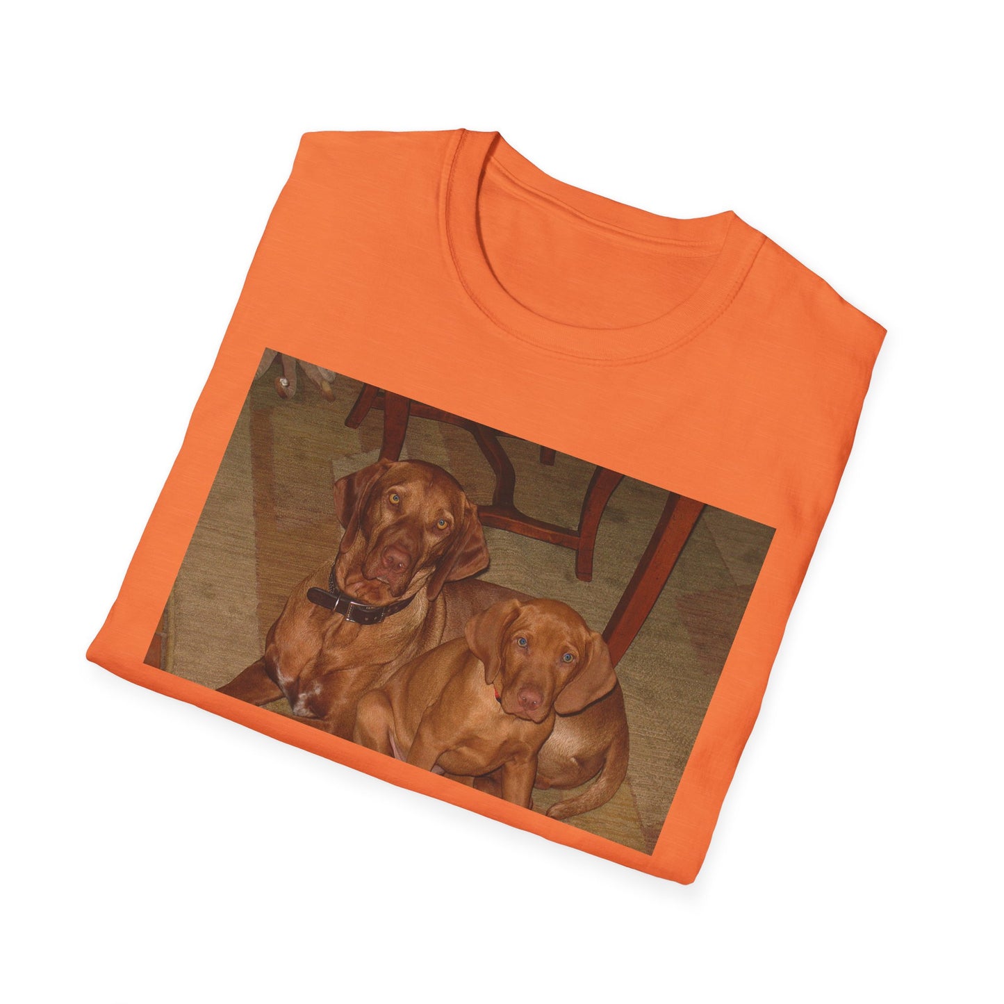 Vizsla Group Laying Dog Lover Unisex Softstyle T-Shirt, Cute Pet Tee, Animal Lover Gift, Casual Wear, Everyday Comfort
