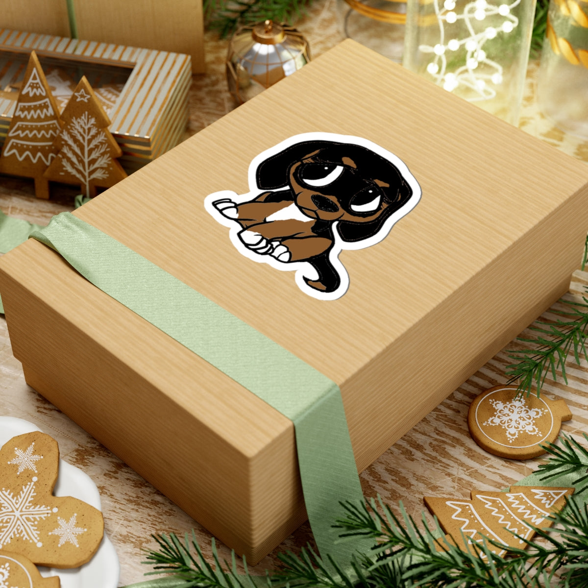 Adorable Beagle Dog Stickers, Cute Puppy Vinyl Decals for Laptops, Scrapbooking, Gift for Dog Lovers, Playful Animal Sticker Decor