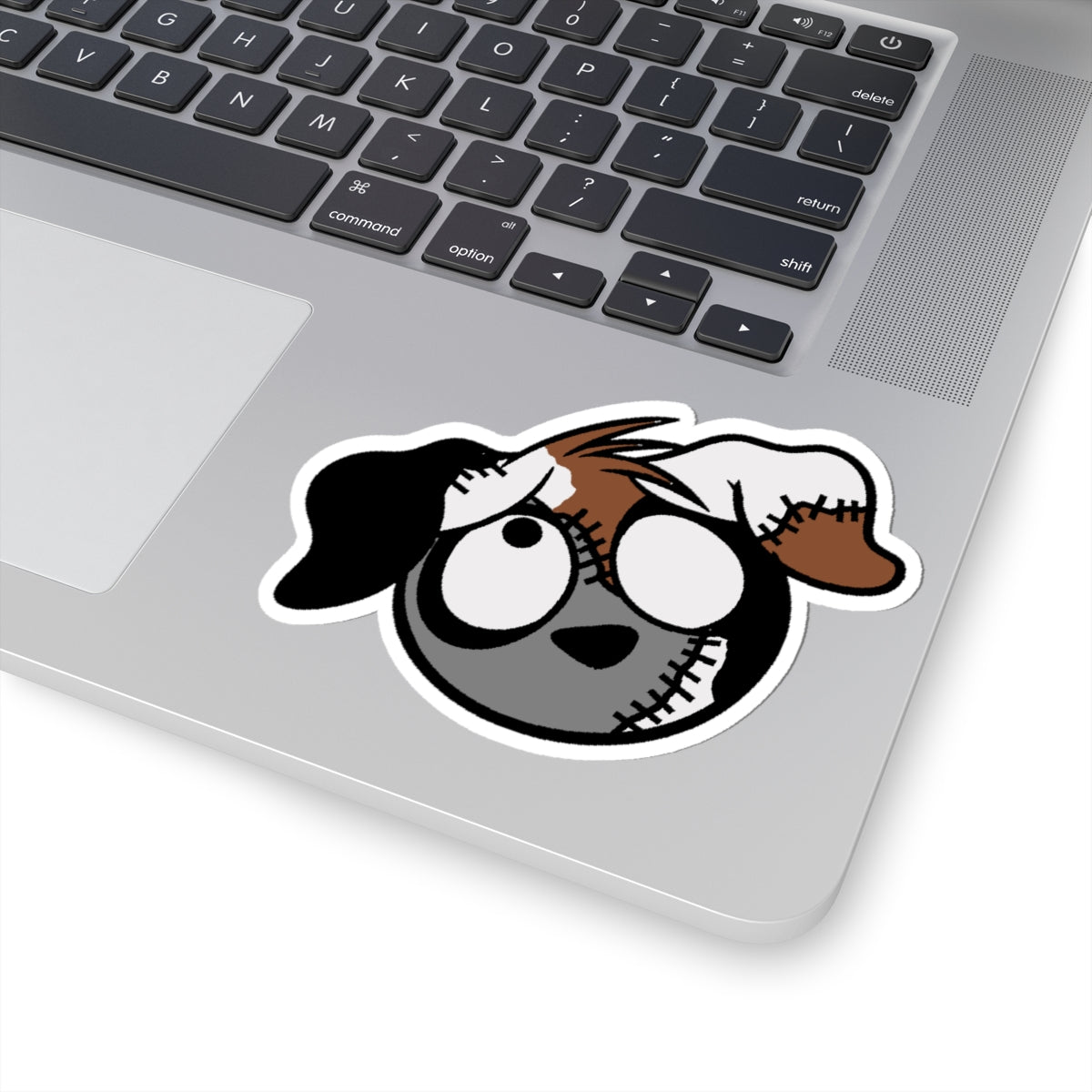 Newfoundland dog FRANKENEWFIE Fun and Quirky Dog Kiss-Cut Stickers, Cute Animal Decals for Dog Lovers, Laptop Stickers, Gifts for Pet Owners, Holiday Decor