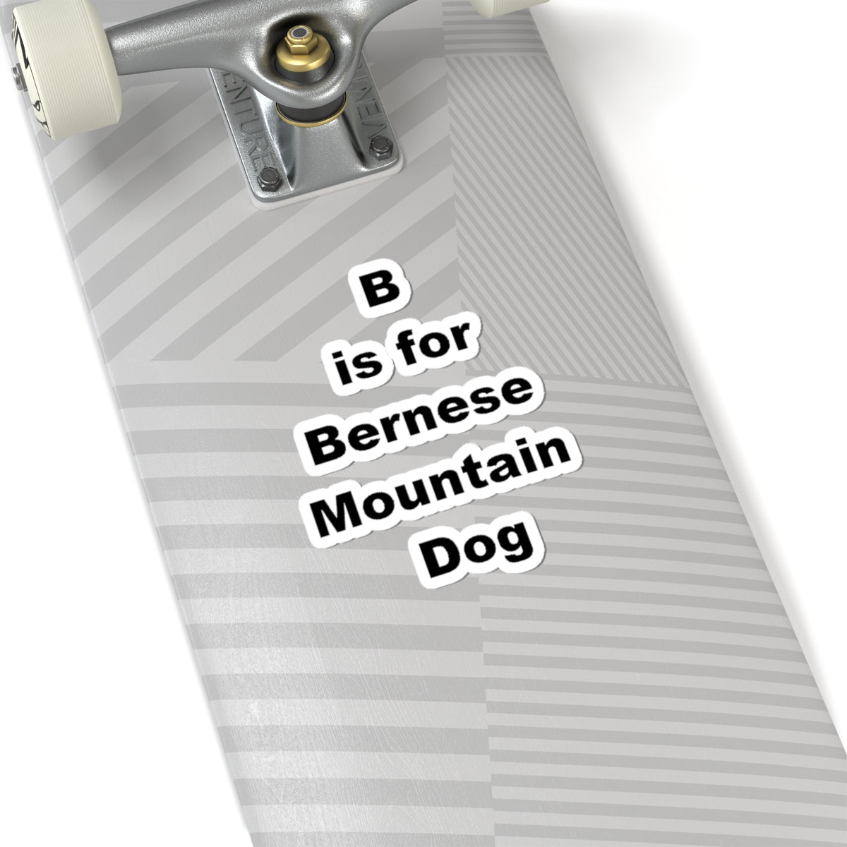 B is for Bernese Mountain Dog Kiss-Cut Stickers | Cute Dog Lover Decals, Laptop Stickers, Car Stickers, Pet Gifts, Custom Pet Decor