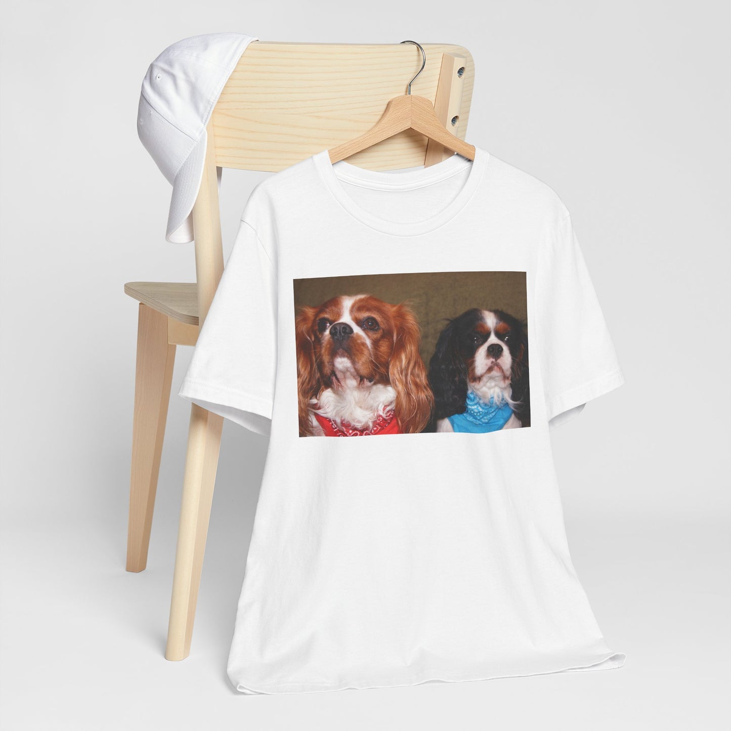 Cavalier King Charles Spaniel Group Cute Dog Lovers Tee, Unisex Jersey Shirt, Pet Parent Gift, Animal Lover Fashion, Casual Dog Graphic Tee