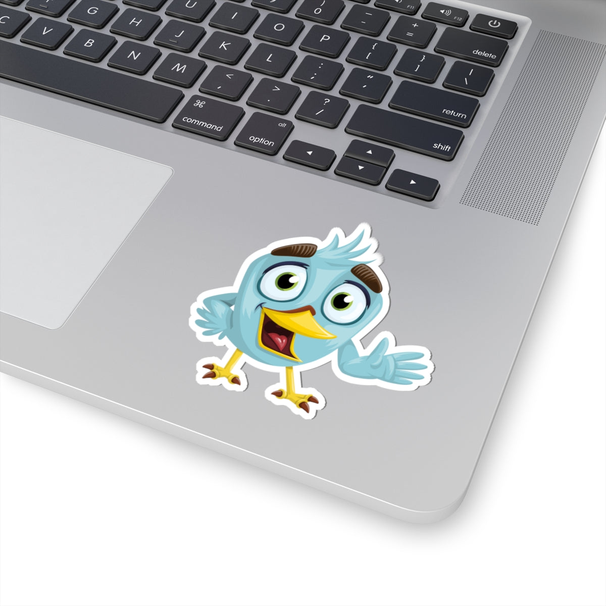Cute Bird Character Kiss-Cut Stickers - Fun and Whimsical Decor for Kids and Adults