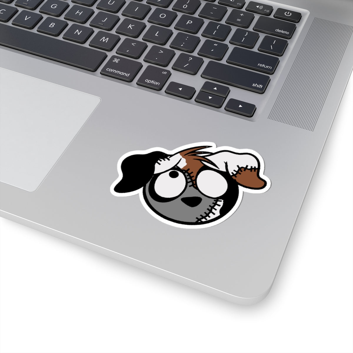 Newfoundland dog FRANKENEWFIE Fun and Quirky Dog Kiss-Cut Stickers, Cute Animal Decals for Dog Lovers, Laptop Stickers, Gifts for Pet Owners, Holiday Decor