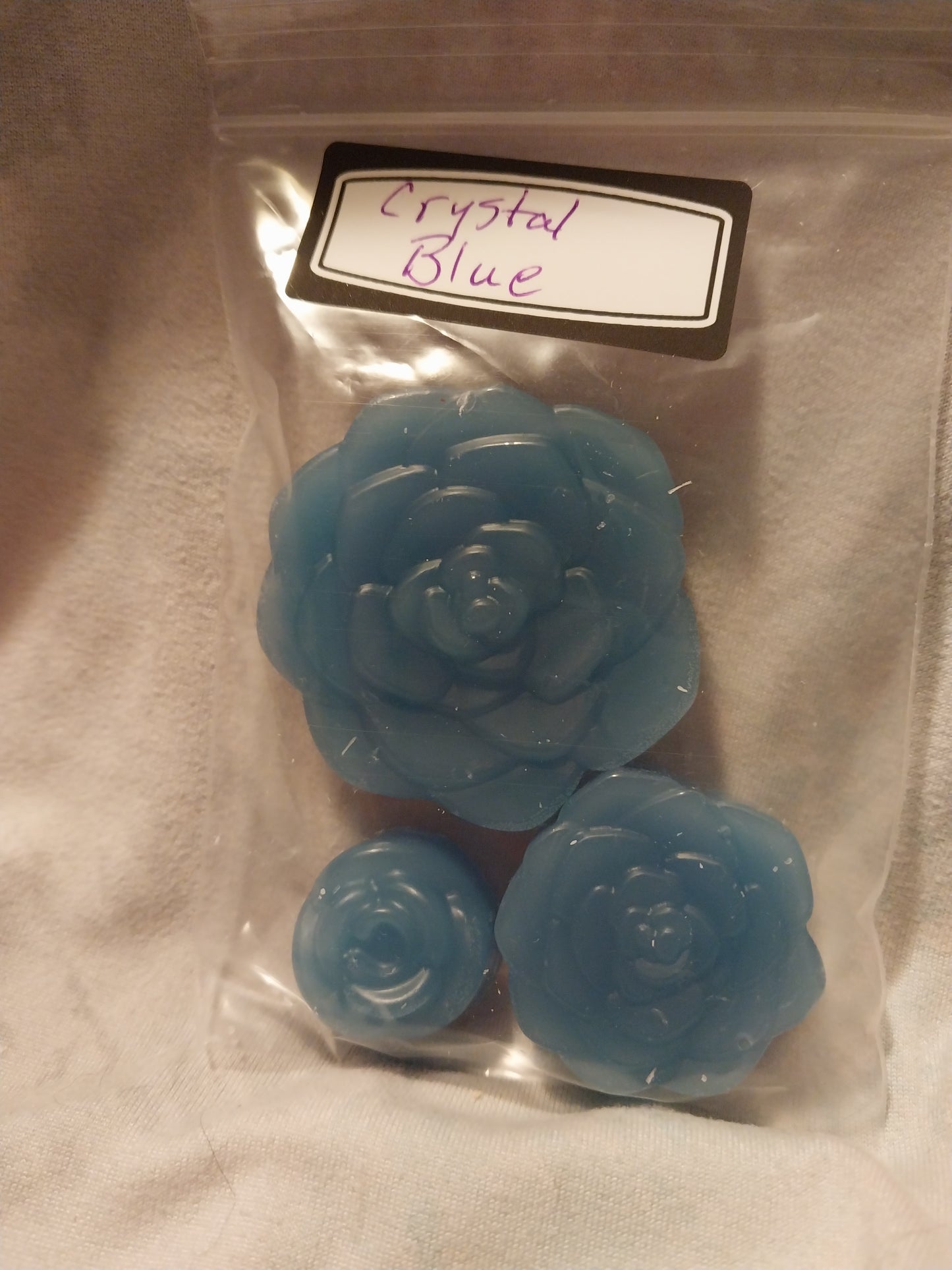 Crystal Blue Roses Blueberry Floral Wax Melts
